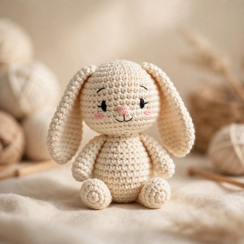 Amigurumi toy — yarn yardage and skein counts