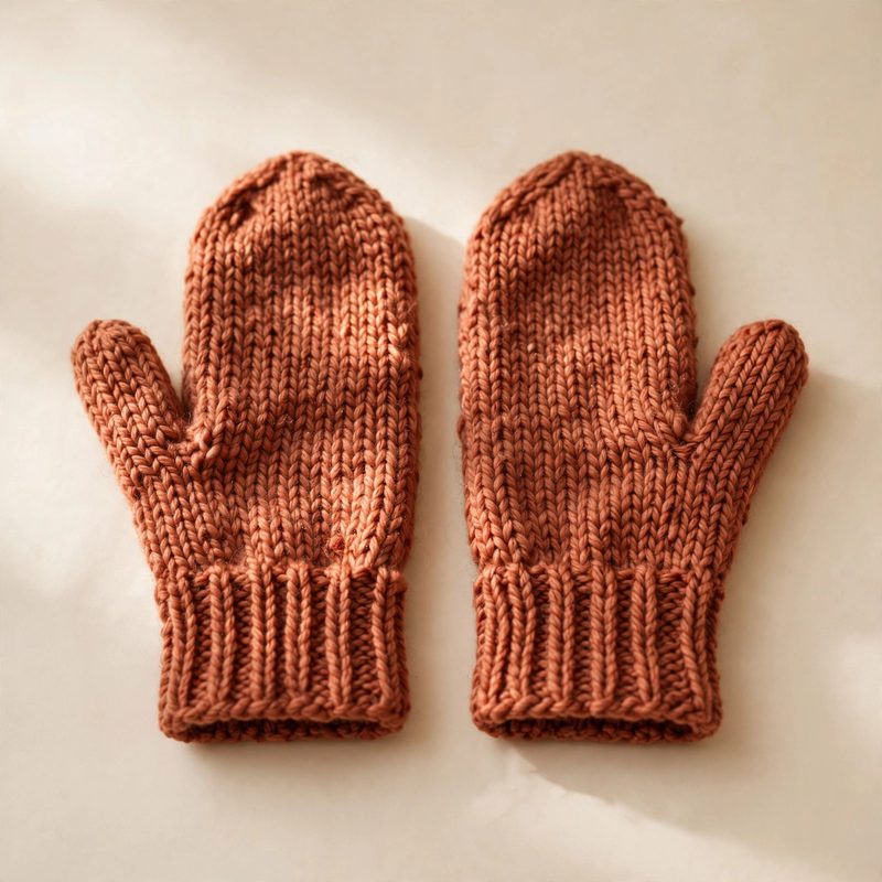 Mittens — yarn yardage and skein counts